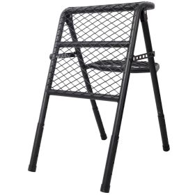Foldable SUV Tire Ladder Adjustable Vehicle Access Step for Truck SUV RV Offroad