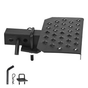 Hitch Step for 2 Inch Receiver, Universal Rear Bumper Guard Protector with 350 LBS Load Capacity